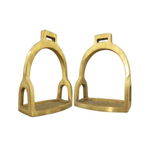 Solid Brass Stirrups